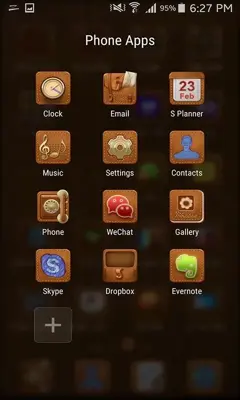 Leather ZERO Launcher android App screenshot 0